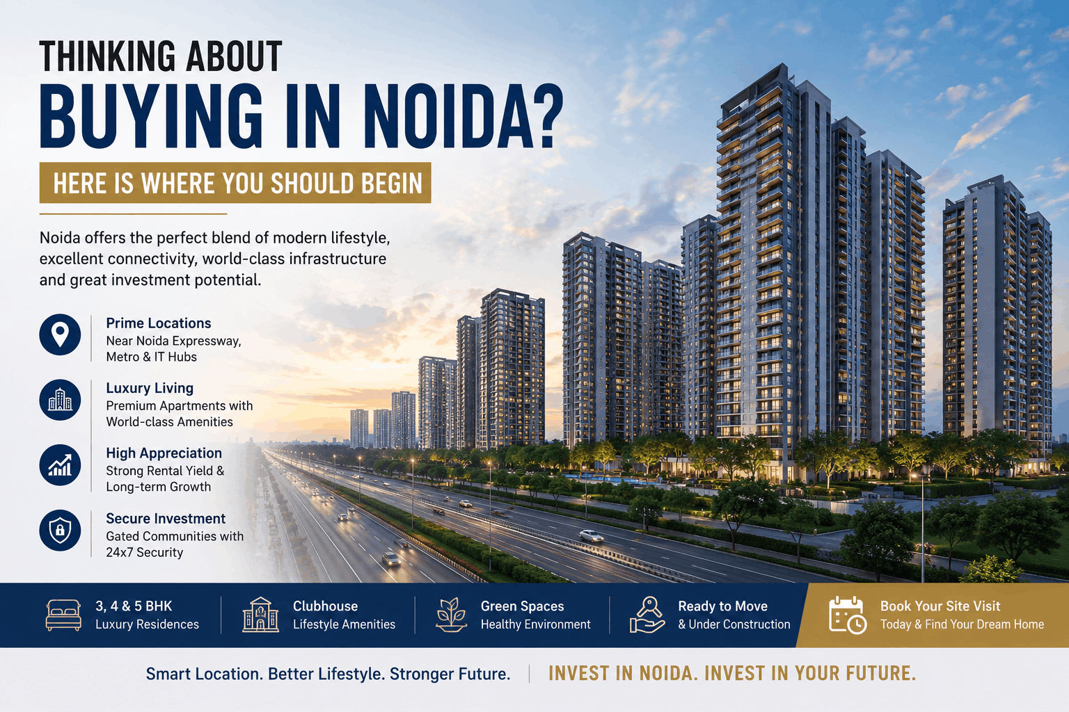 Premium luxury residential project in Noida Expressway