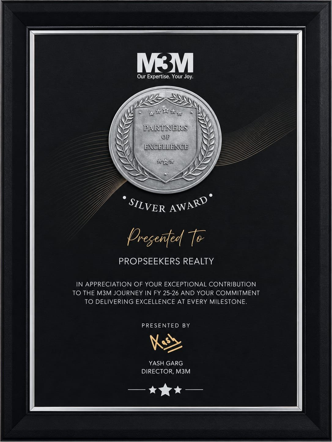 Excellence in Service