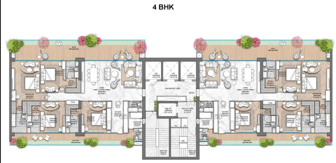 4 BHK Luxury Residence