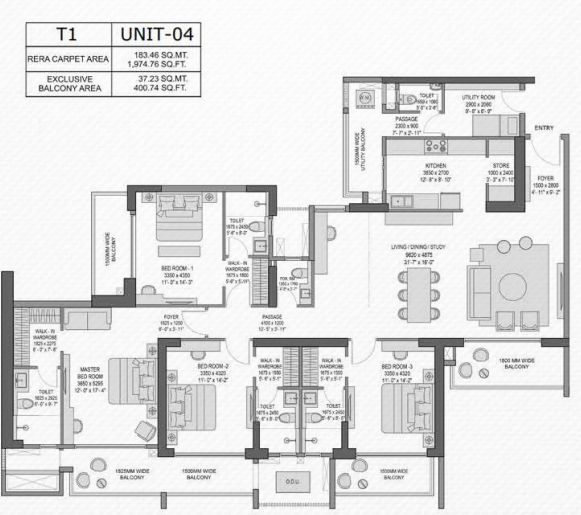 4 BHK