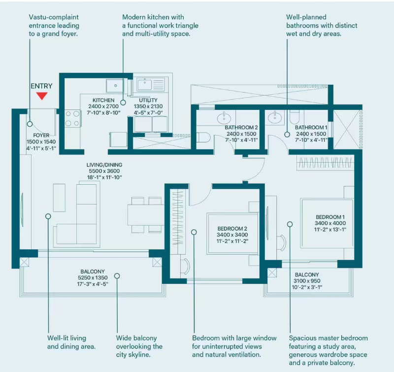 2 BHK